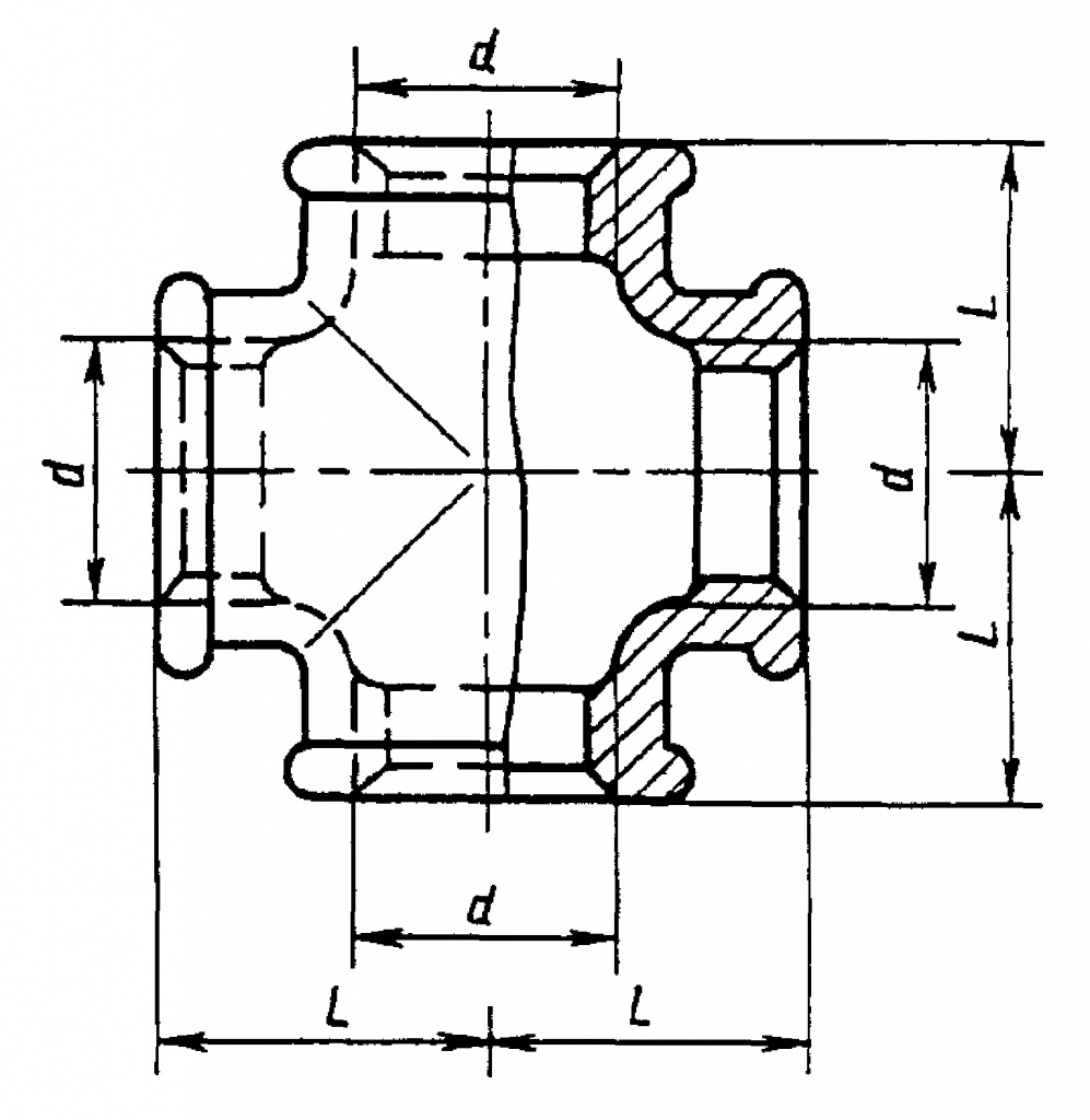 Крест ГОСТ 8951-75